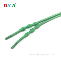 High Durable Round Green No Tie Elastic Shoelace